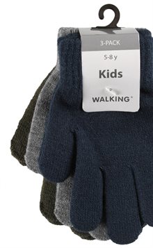 Wiges 3-pack Magiska Fingervantar Mossgrön