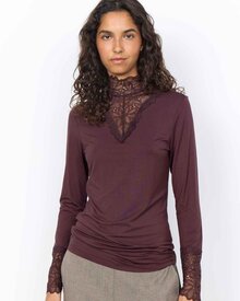 Marica-20-Langarmad-Spetspolo-Dam-Chocolate-Plum-Soyaconcept--Smilebutiken-1