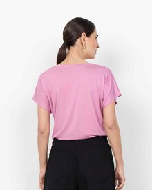 Marica-V-ringad-T-shirt-Dam-Mauve-Orchid-Soyaconcept--Smilebutiken-2