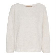 Marta du Chateau Anouk Stickad Tröja Dam Beige