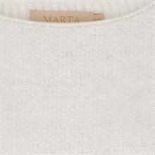 Marta du Chateau Anouk Stickad Tröja Dam Beige