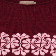 Marta-du-Chateau-Bruna-Stickad-Troja-Dam-Bordeaux-Pink-2