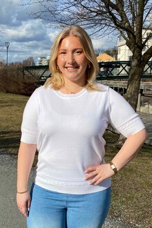 Micha-Dominica-Kortarmad-Pullover-Dam-Bright-White-10