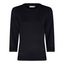 Micha Khloe Rundhalsad Pullover Dam Navy