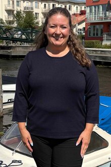 Micha-Khloe-Rundhalsad-Pullover-Dam-Navy-10