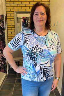 Micha-Quinn-T-shirt-Dam-Blue-Aqua-10
