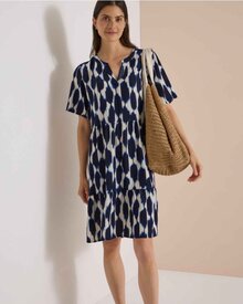 Millie-Monstrad-Klanning-Dam-Urban-Dark-Blue-Cecil--Smilebutiken-1