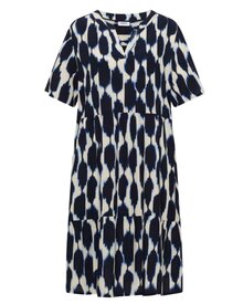 Millie-Monstrad-Klanning-Dam-Urban-Dark-Blue-Cecil--Smilebutiken-4