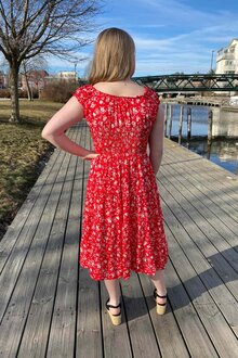 Miss-Lady-Valerie-Klanning-Dam-Red-2