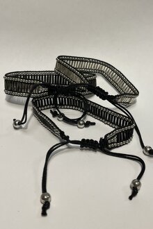 Moshi-Rain-3-pack-Armband-Dam-Black-Silver-Mix-2