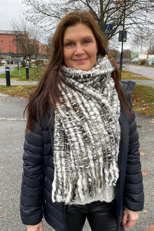 Moshi-Star-Halsduk-Dam-Grey-Mix-Silver-Lurex-10