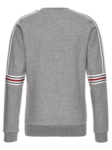 Nabuka LS O-Neck Sweat Grey Melange LMTD Name It back