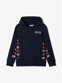 Name it Notebook Sweat Cardigan Dark Sapphire Barn 1