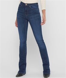 ONLY Paola Life Bootcut Jeans Dam Mörkblå
