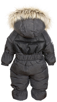 Rocky Baby Overall Anthracite Bebisoverall Lindberg Baksida