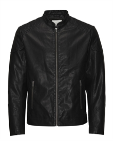 Rush Pu Jacket Black  PU Jacka Herr