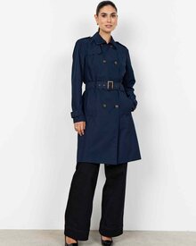 Sevin-2-Trenchcoat-Dam-Navy-Soyaconcept--Smilebutiken-2