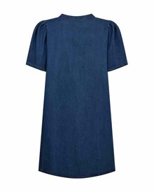 Solda-Denim-Klanning-Dam-Medium-Blue-Denim-Freequent--Smilebutiken-3