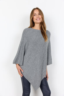 Soyaconcept-Ajna-1-Poncho-Dam-Med-Grey-Melange-1