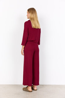 Soyaconcept-Biara-74-Byxa-Dam-Dark-Red-Melange-2