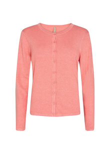 Soyaconcept-Dollie-Cardigan-Coral-Melange-Dam-5