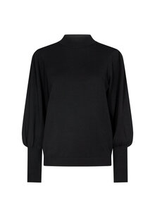 Soyaconcept-Dollie-Puffarm-Pullover-Dam-Black-4