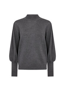 Soyaconcept-Dollie-Puffarm-Pullover-Dam-Dark-Earth-Melange-1