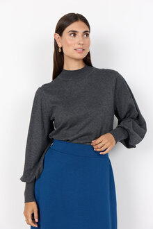 Soyaconcept-Dollie-Puffarm-Pullover-Dam-Dark-Earth-Melange-3