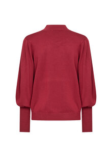 Soyaconcept-Dollie-Puffarm-Pullover-Dam-Red-Melange-4