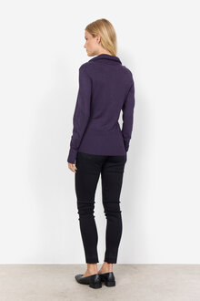 Soyaconcept-Dollie-Pullover-Dam-Dark-Grape-Melange-2