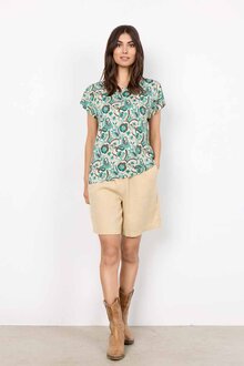 Soyaconcept-Felicity-T-Shirt-Dam-Green-Combi-2