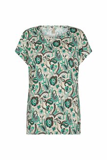 Soyaconcept-Felicity-T-Shirt-Dam-Green-Combi-4
