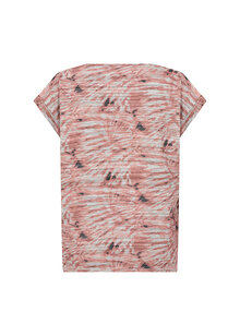 Soyaconcept Galina 52 T-shirt Dam Peach Pink Combi