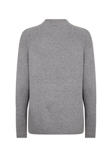 Soyaconcept-Kanita-4-Polo-Dam-Medium-Grey-Melange-4