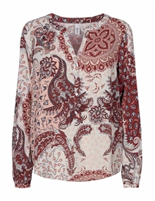 Soyaconcept Kiana 2 Blus Dam Tegel Mönstrad 1
