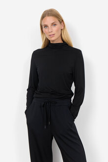 Soyaconcept-Marica-12-Langarmad-Polo-Dam-Black-1