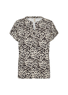 Soyaconcept-Marica-317-Kortarmad-Topp-Dam-Black-Combi--1