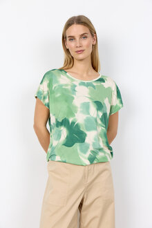 Soyaconcept-Marica-350-T-Shirt-Dam-Frosty-Spruce-Combi-1