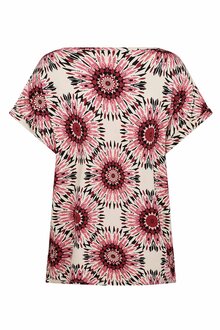 Soyaconcept-Marica-Rundhals-T-shirt-Dam-Berry-Combi-4