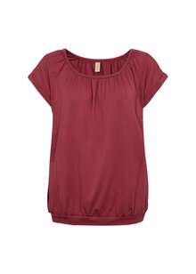 Soyaconcept-Marica-T-Shirt-Dam-Dk-Red-1