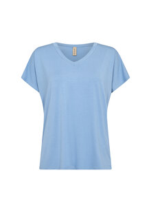 Soyaconcept-Marica-V-ringad-T-shirt-Dam-Crystal-Blue-2