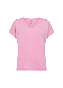 Soyaconcept-Marica-V-ringad-T-shirt-Dam-Pink-4