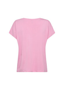 Soyaconcept-Marica-V-ringad-T-shirt-Dam-Pink-5