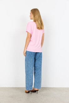 Soyaconcept-Marica-V-ringad-T-shirt-Dam-Rose-2