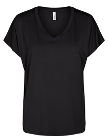 Soyaconcept-Marica-V-ringad-T-shirt-Dam-Svart-1