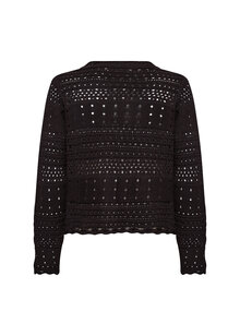 Soyaconcept-Perry-6-Stickad-Cardigan-Dam-Black-4