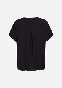 Soyaconcept-Radia-9-V-ringad-Blus-Svart-Dam-2