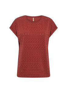 Soyaconcept-Satine-2-T-Shirt-Dam-Mineral-Red-2