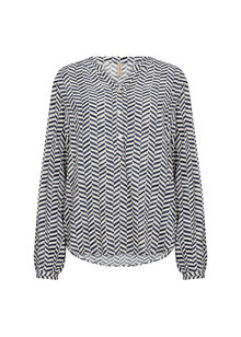 Soyaconcept-Selia-2-Langarmad-Blus-Dam-Navy-Combi-2