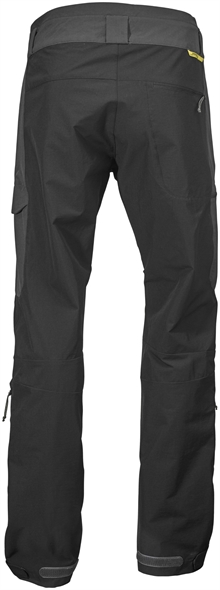 Spencer Mens Pants Outdoor Coal Black Didriksons Fritidsbyxa Back